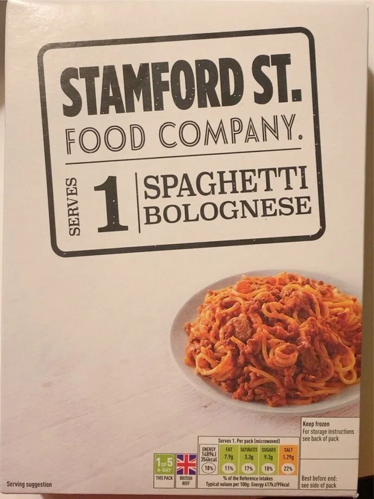 Stamford Street Co. Spaghetti Bolognese