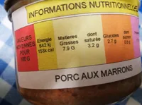 Pate campagne aux marrons
