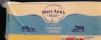 Mary Anne's Dairy mild cheddar cheese