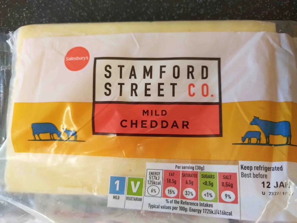 Cheddar Cheese, mild