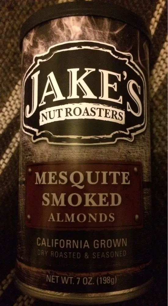 Mesquite smoked almonds