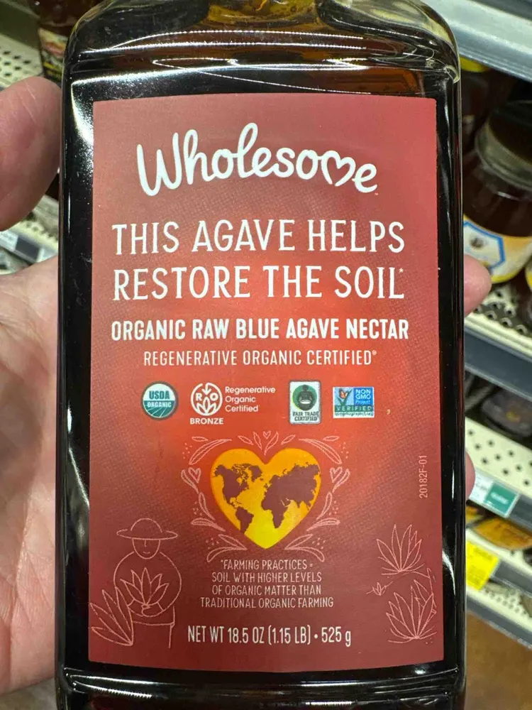 Organic Raw Blue Agave Nectar