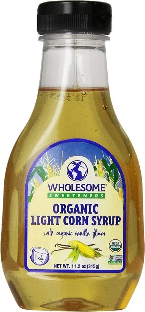 Wholesome organic light corn syrup