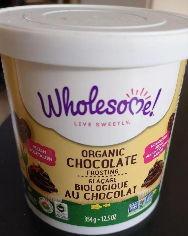 Glaçage biologique au chocolat