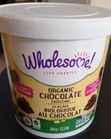 Glaçage biologique au chocolat