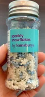 snowflakes by Sainsbury's