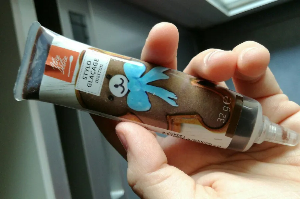 Stylo glaçage marron