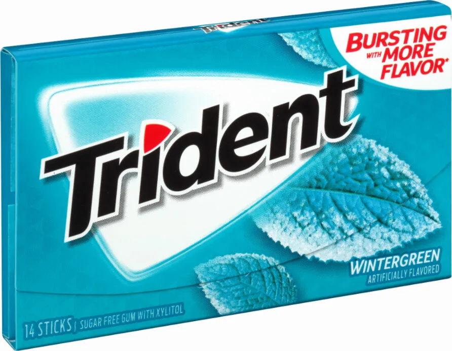 Trident Wintergreen slim pack