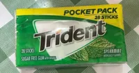 Trident Spearmint pocket pack