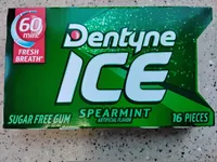 Dentyne ice spearmint