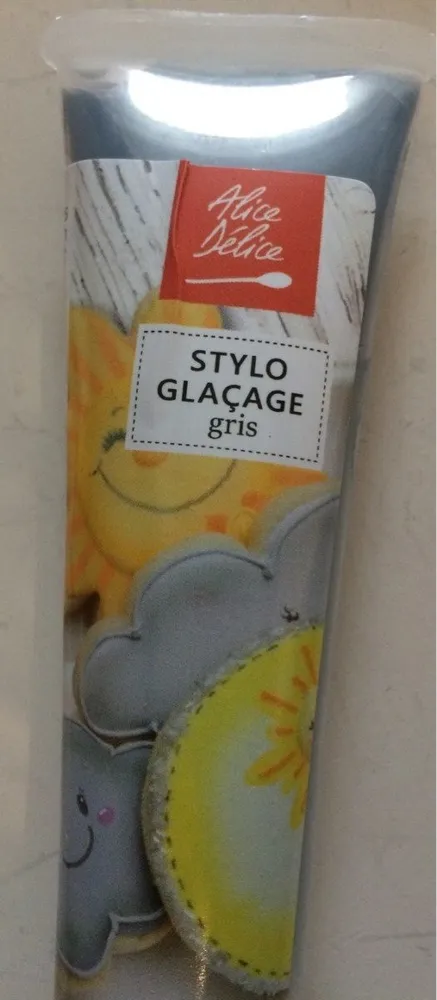 Stylo glaçage gris