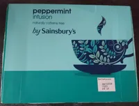 Peppermint infusion naturally caffeine free by Sainsbury's