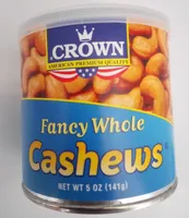 Crown Fancy Whole Cashews