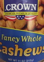 Crown Fancy Whole Cashews