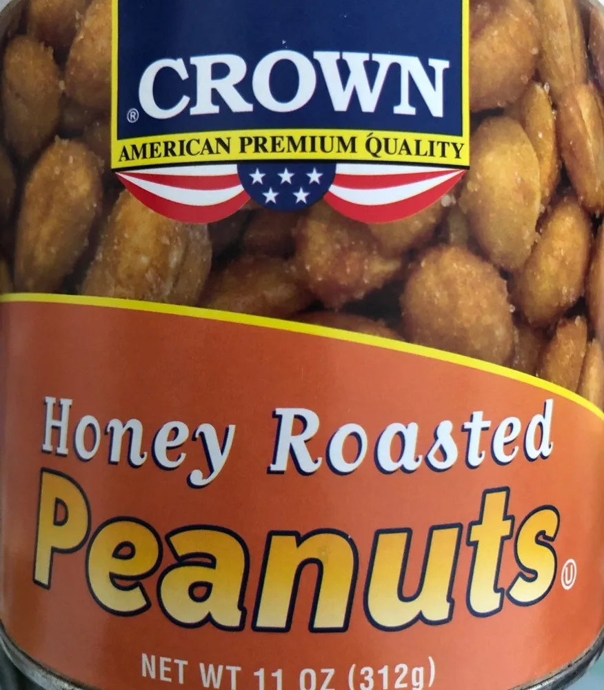 Honey roasted peanuts