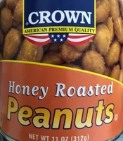 Honey roasted peanuts