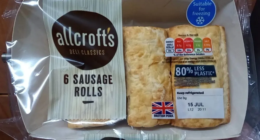 6 Sausage Rolls Allcrofts Deli Classics