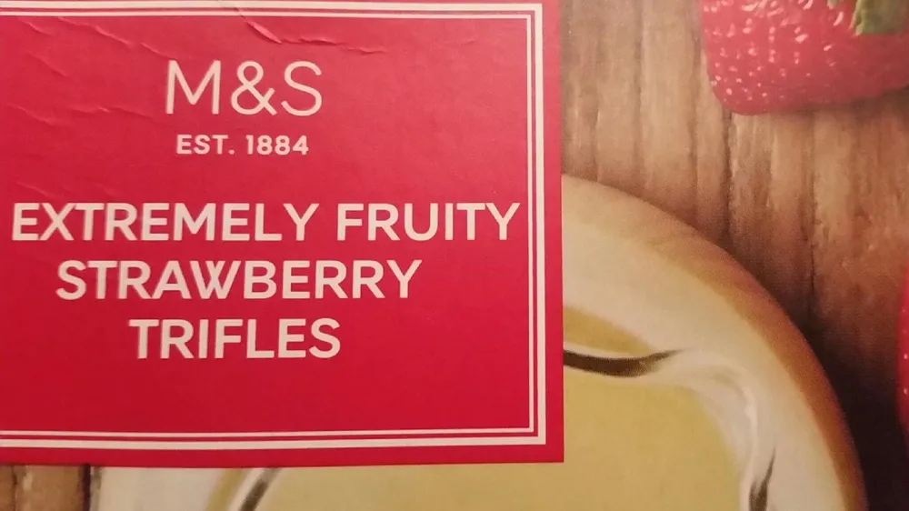 Extremely Fruity Strawberry Trifles