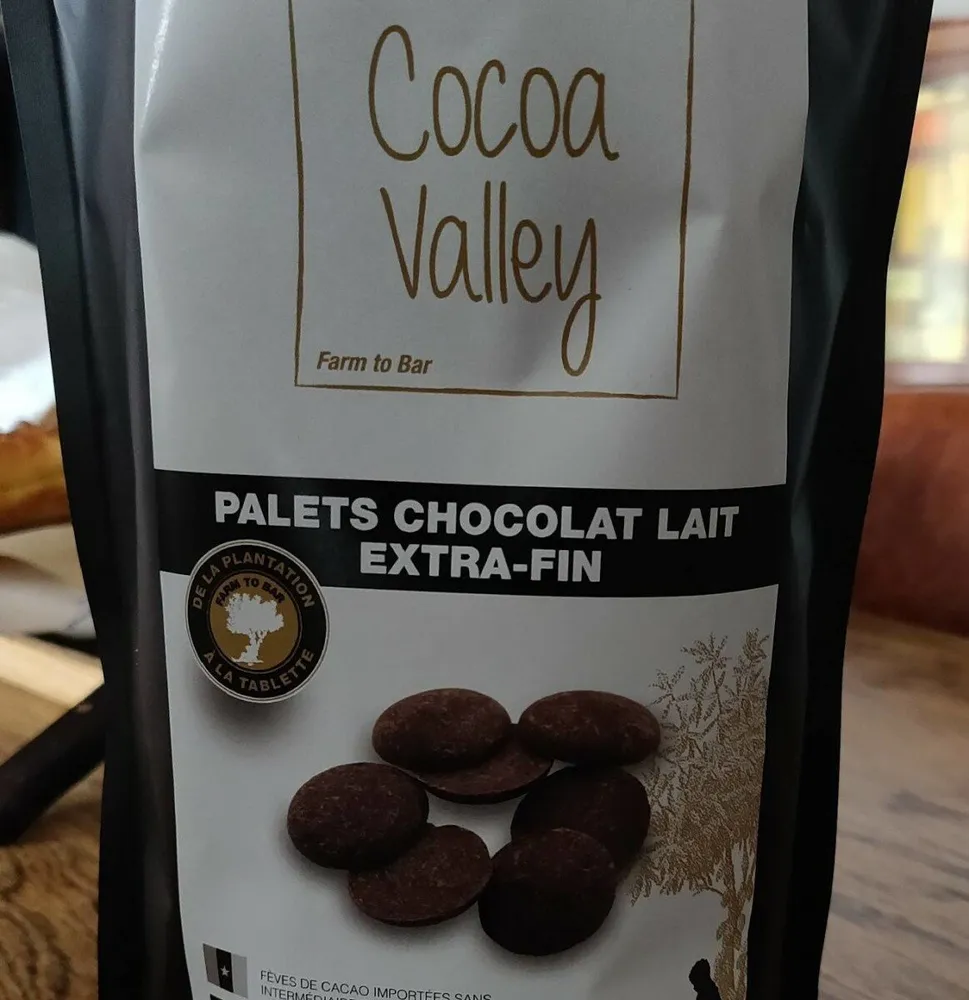 Palets chocolat lait extra-fin