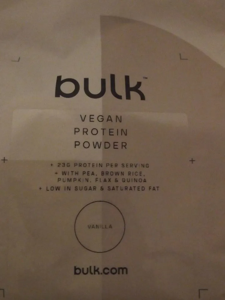 Vegan protein powder