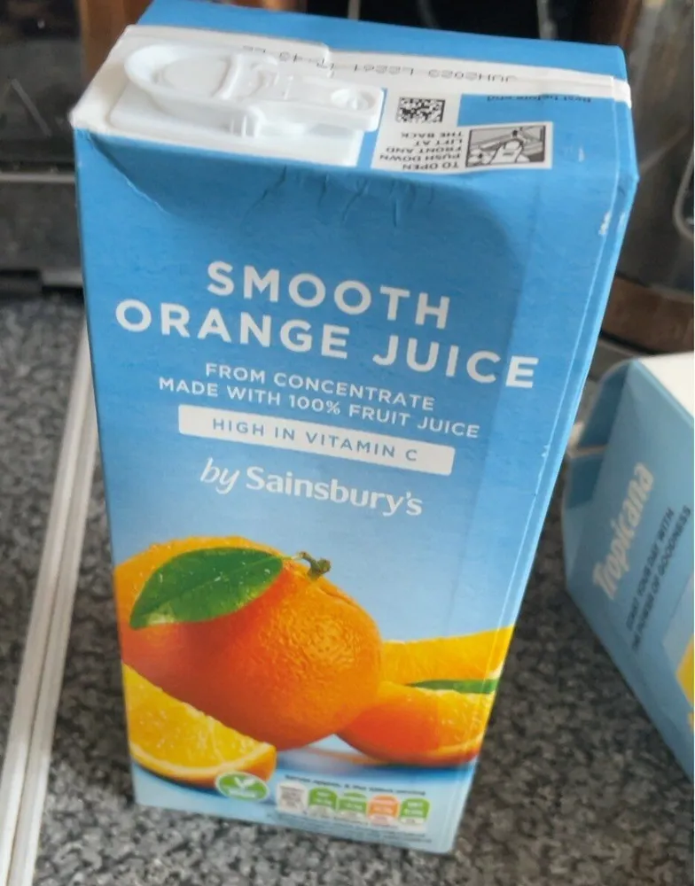 Smooth orange juice