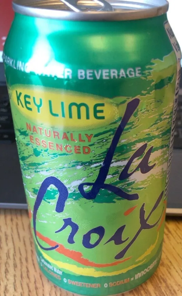 Sparkling water keylime