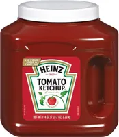 Tomato ketchup jug