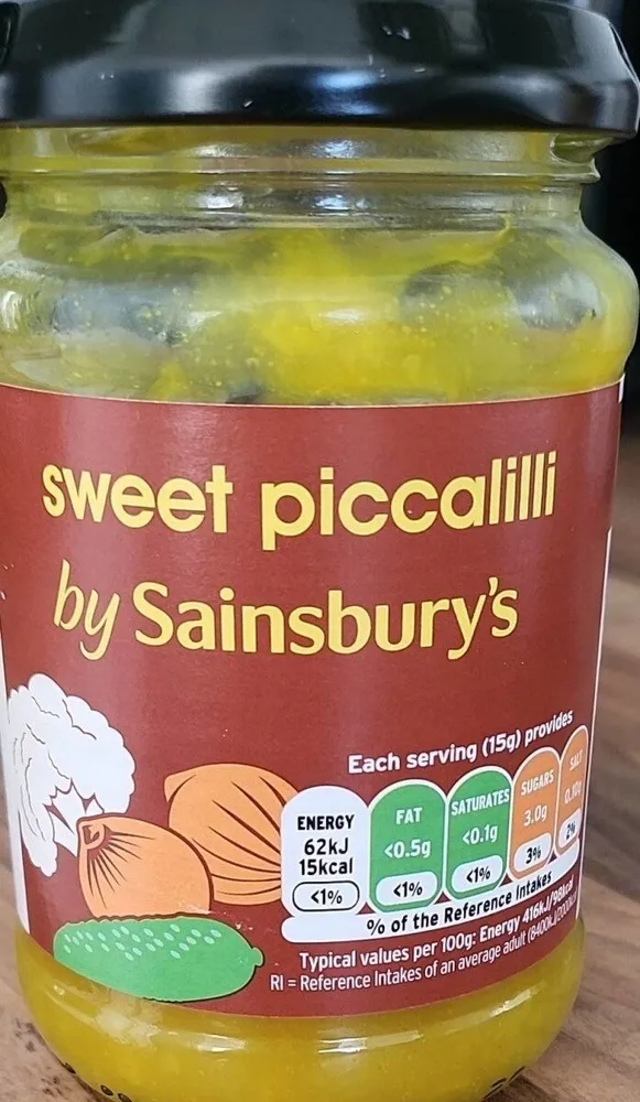 Sweet picalilli