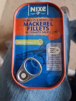 Nixe mackerel fillets in tomato sauce