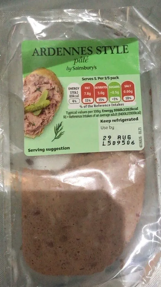 Ardennes Style Pate