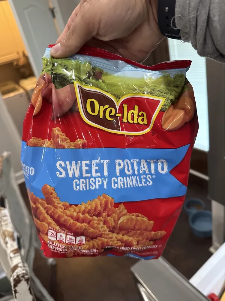 Sweet Potato Crispy Crinkles