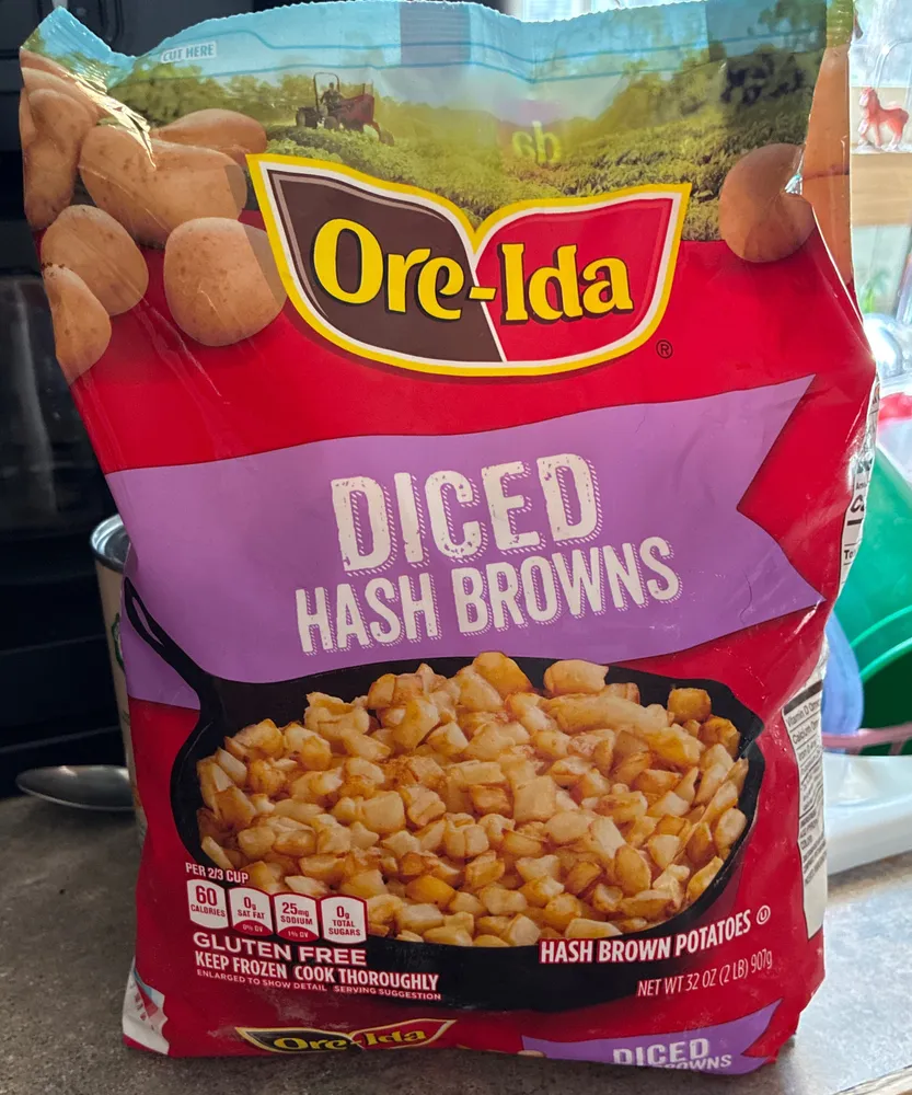 Diced Hash Browns