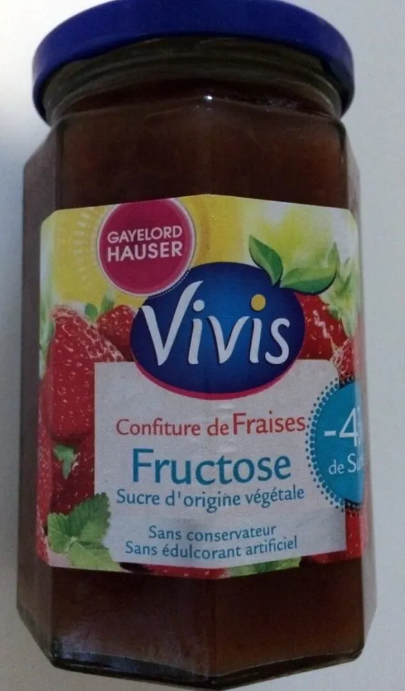 Vivis confiture de fraise