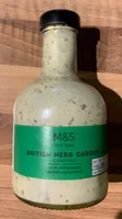British herb garden - dressing