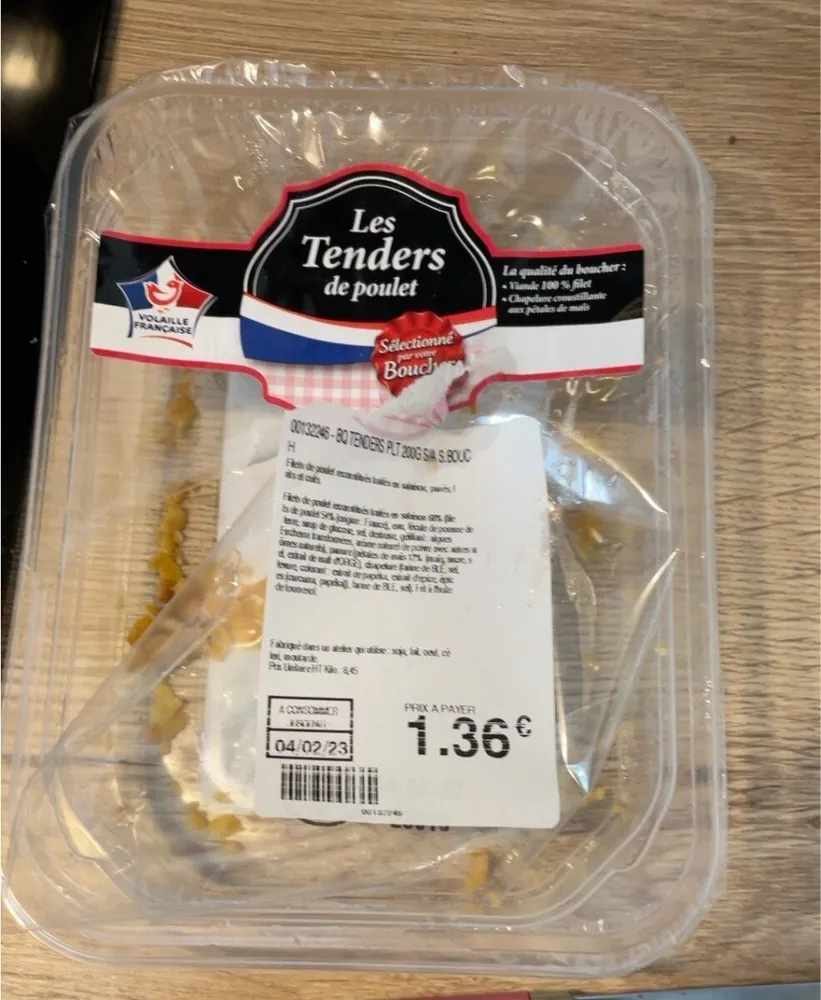 Tenders de poulet
