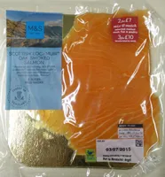 Scottish oak smoked salmon