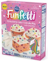 Funfetti Strawberry Cake & Cupcake Mix