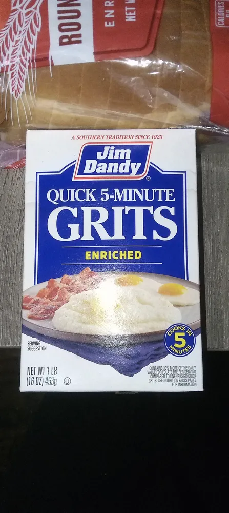 Enriched quick grits