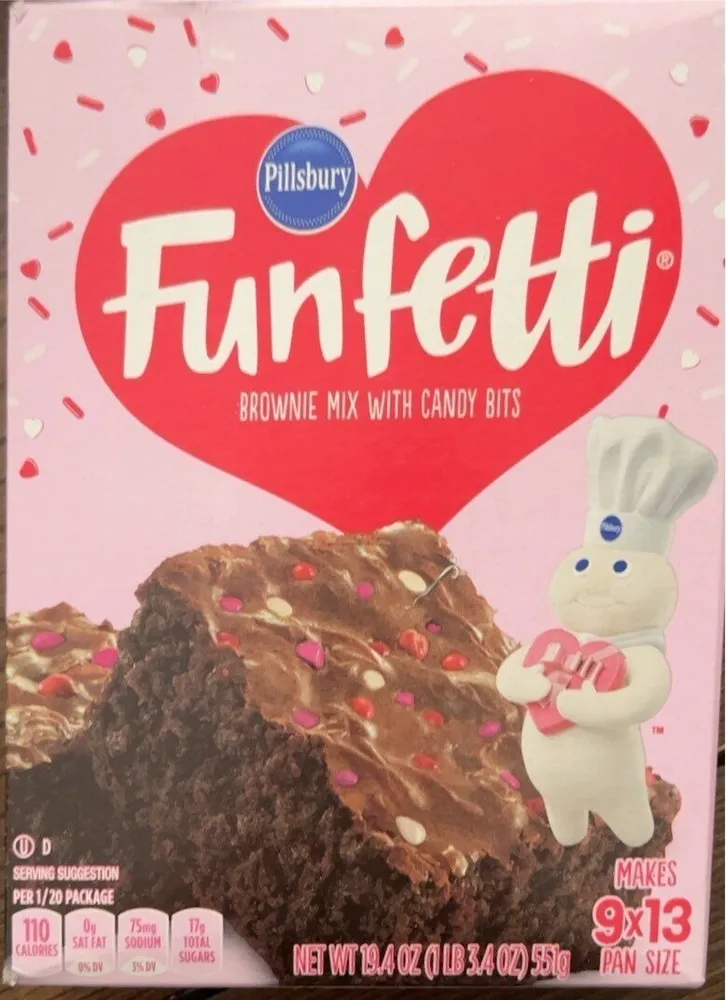 Funfetti Brownie Mix