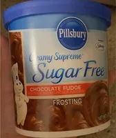 Pillsbury Creamy Supreme Sugar Free Chocolate Fudge Frosting