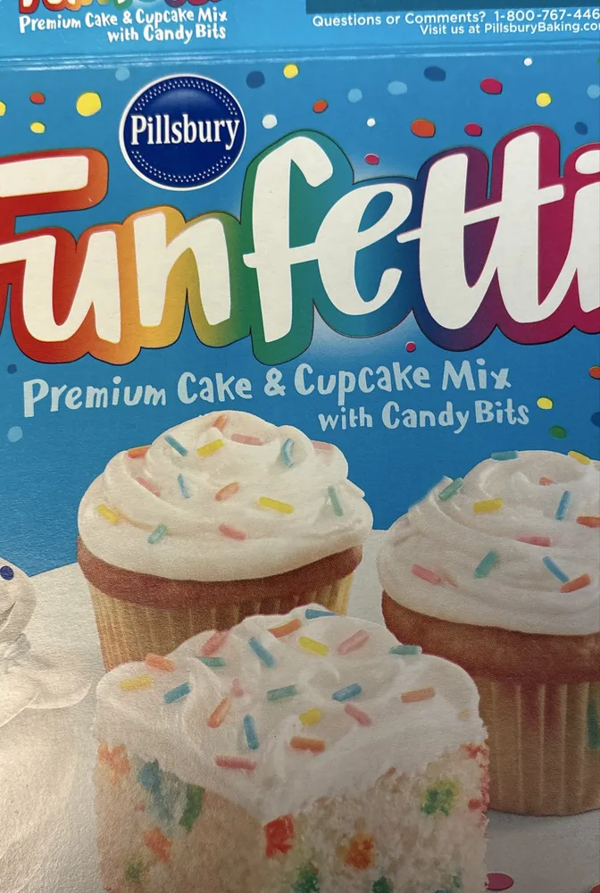 Funfetti Premium Cake & Cupcake Mix with Candy Bits