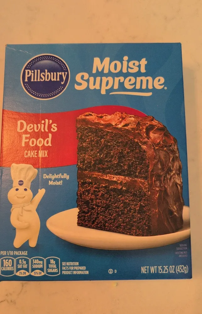Moist Supreme Devils Food Cake Mix