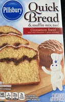 Quick Bread & muffin mix Cinnamon swirl