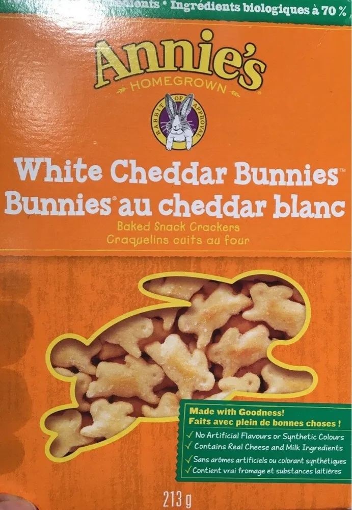 Bunnies au cheddar blanc