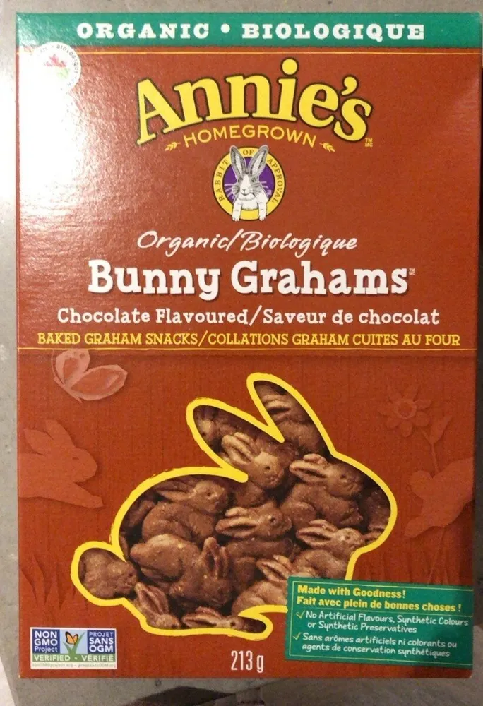 Bunny Grahams Chocolate Flavoured