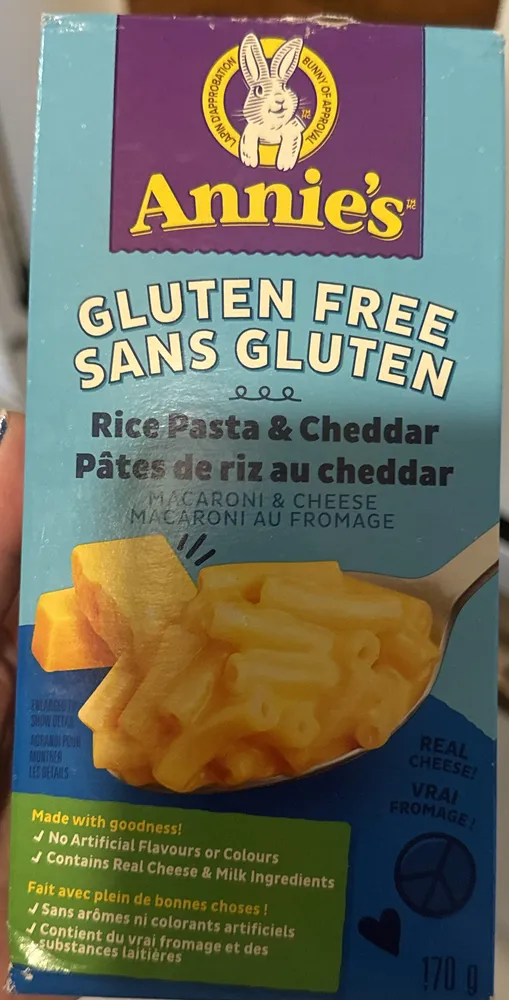 Rice Pasta And Cheddar Macaroni & Cheese