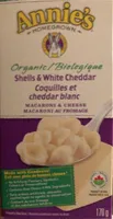 Coquilles et cheddar blanc