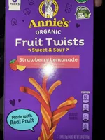 Organic Fruit Twists Sweet & Sour Strawberry Lemonade