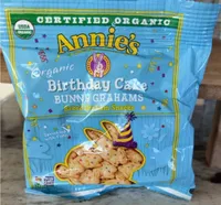 Bunny Grahams B-Day Cake