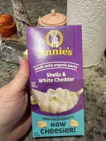 Shells and white cheddar macaroni and cheese